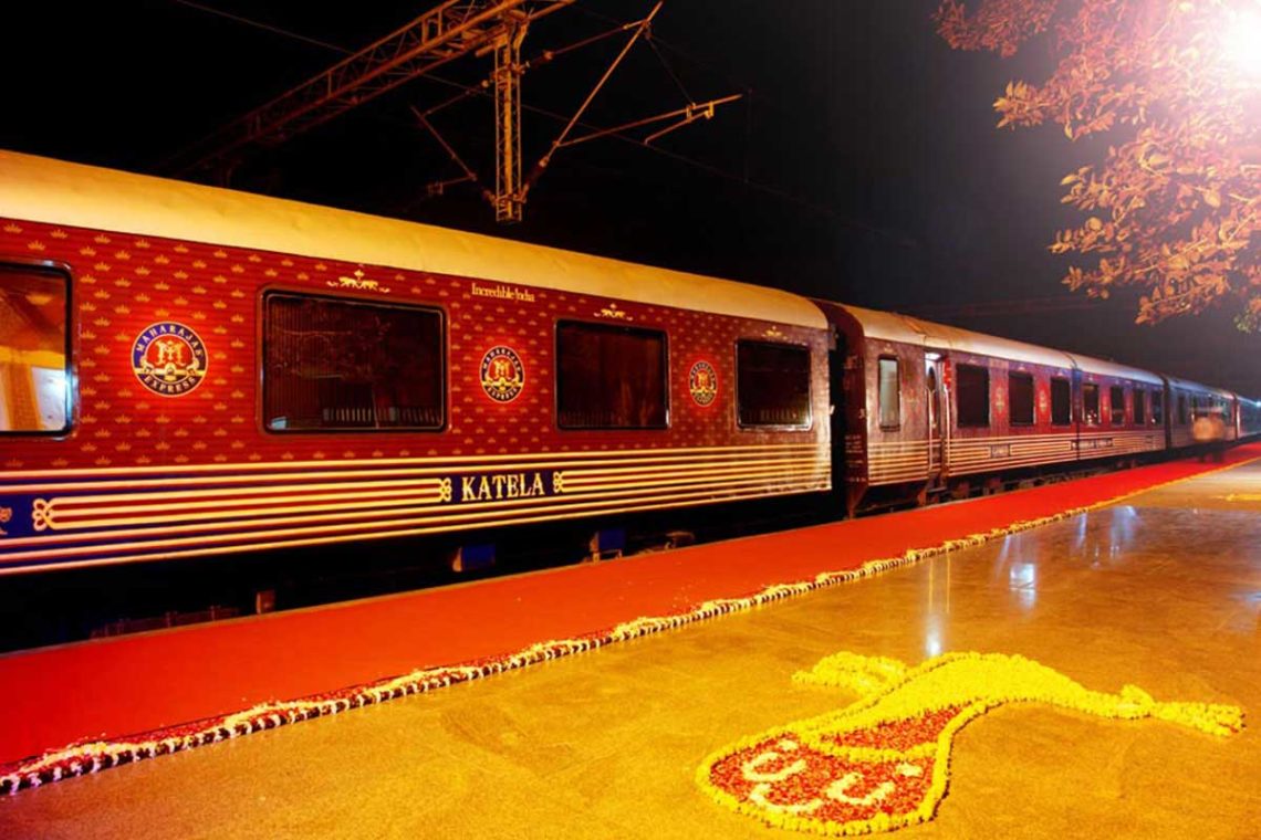 Train de luxe en Inde